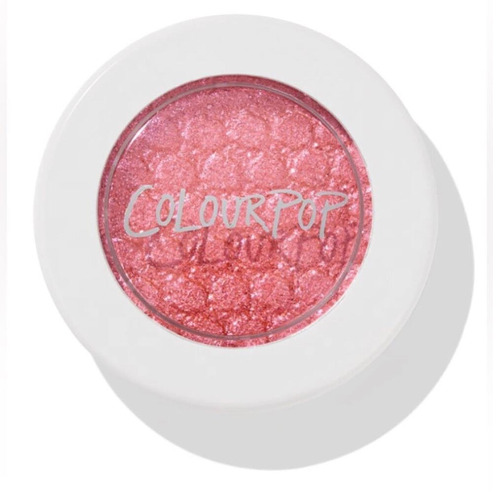 NEW Colourpop Super Shock Eyeshadow Single FOR REAL Pink Metallic Shimmer